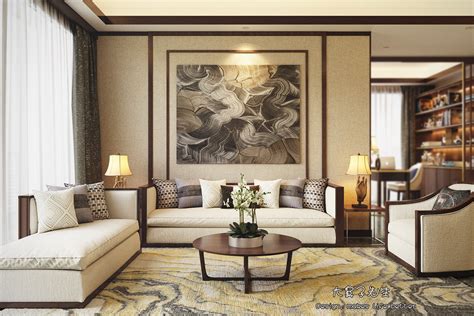 Beautiful Apartment Interior Design With Chinese Style