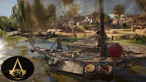 Sailing Lake Mareotis Assassin S Creed Origins Youtube