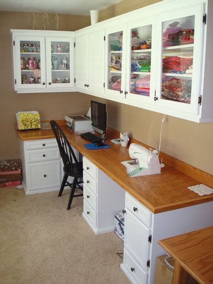 How to organize a craft room work space | the happy housie #craftroom #organization. Craft Room Cabinets - by christopherw @ LumberJocks.com ...