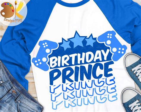 Birthday Prince Svg Birthday Boy Svg Cute Black Boy Svg Etsy