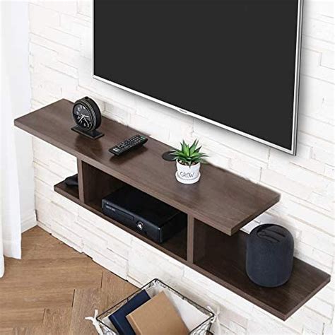 Fitueyes Concise Floating Tv Stand Shelf Wall Mounted Entertainment