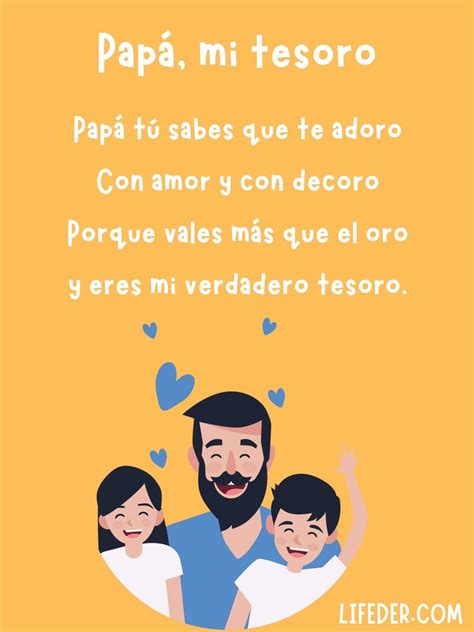 Poemas Para Pap Cortos Y Bonitos Para Dedicar