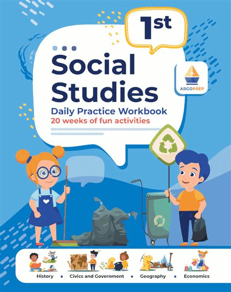 1st Grade Social Studies Daily Practice Workbook Argoprep