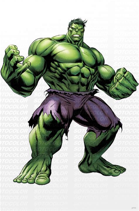 Cartoon Marvel Hulk