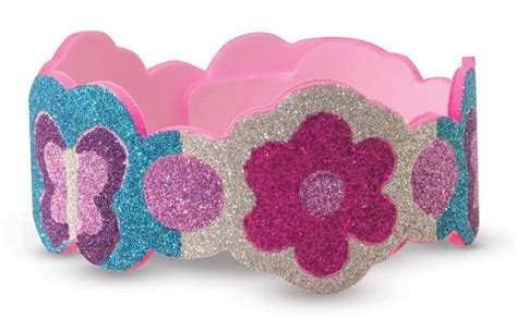 Melissa And Doug Mess Free Glitter Foam Beads The Little T Boutique