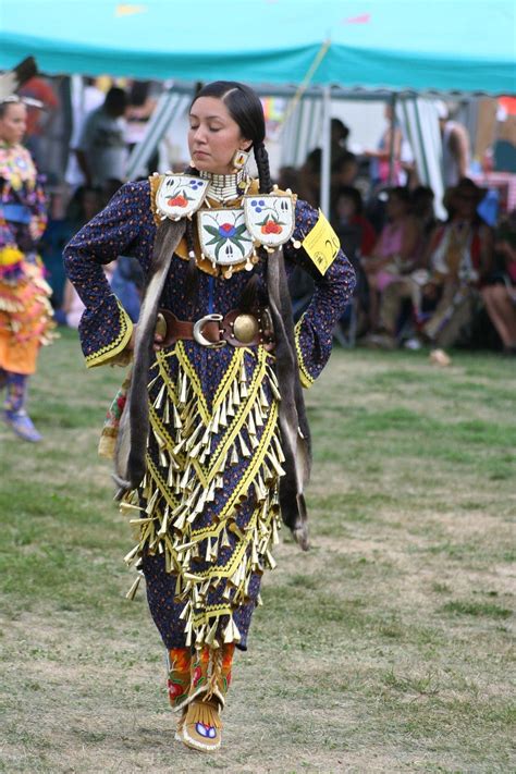 Shkebe Landry Old Style Jingle Dress Dancer Saginaw Chippewa Powwow