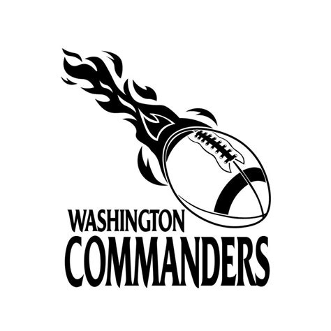 Washington Football Commanders Svg Vector Digital Design Wall Shirt Mug
