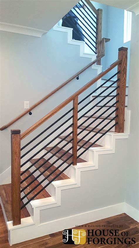 Horizontal Railing Affordable Modern Staircases