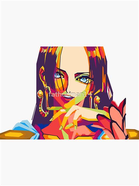 Boa Hancock Sticker For Sale By Fathuriman14 Redbubble