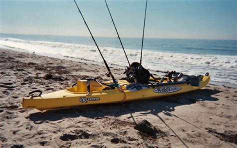 Rigged Kayaks Outfitted For Kayak Fishing Ii