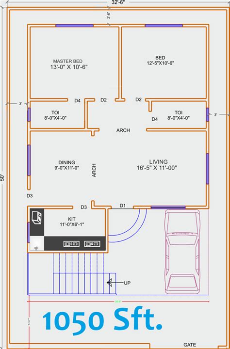 Design rooms that are large, but can have multiple purposes like a few oversized rooms, each with multiple purposes. 1050 sq ft 2 BHK 2T Villa for Sale in Pride India ...