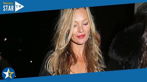 Kate Moss Suffers Wardrobe Mishap In Daringly Low Sheer Dress As She Parties Till 3am Fap