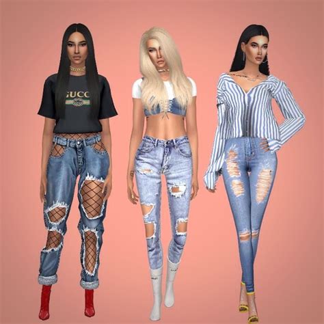 Sims 4 Alpha Clothing Cc