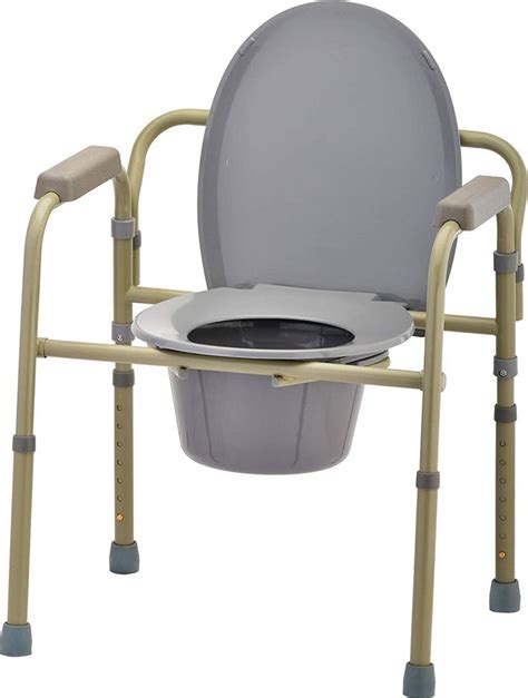 Nova Folding Commode Over Toilet And Bedside Commode Comes With
