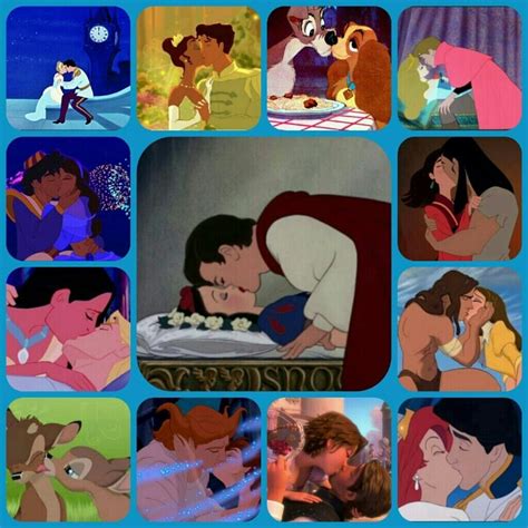 Disney Kisses Disney Kiss Disney Couples Disney Love Kisses Baseball Cards Movies Blowing