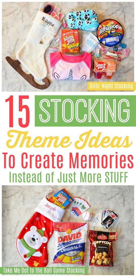 Dont Just Fill Their Stockings With Stuff Create Memories Thrifty