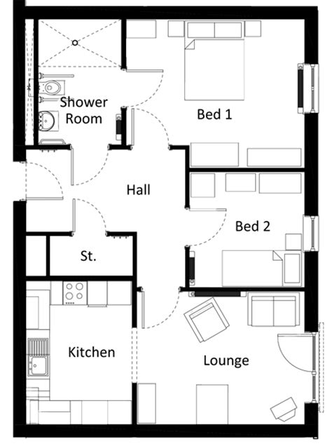 One bedroom house plans give you many options with minimal square footage. 2 bedroom apartment, Wimborne House, Gravesend, DA12 5FG ...