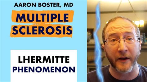Multiple Sclerosis Pain Explained Lhermitte Phenomenon Youtube