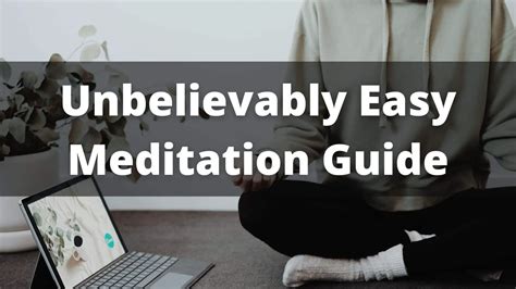 How To Start Meditating Unbelievably Easy Method