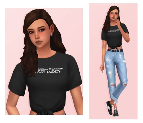 Sims 4 Maxis Match Clothes Cc Margaret Wiegel