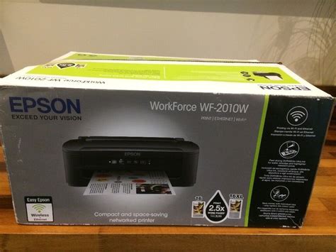 New Epson Workforce Wf 2010w Color Inkjet Printer Wifi Ethernet Usb