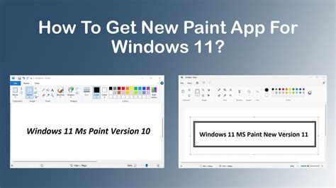 How To Get New Paint App For Windows Youtube