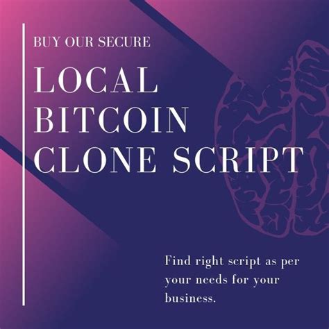 Other exchanges deal with professional liquidity providers and pay them fee. Buy Legitimate Local Bitcoins Clone PHP Script Software ...