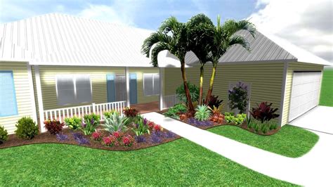 Front Yard Landscaping Ideas South Florida Photos Tropical