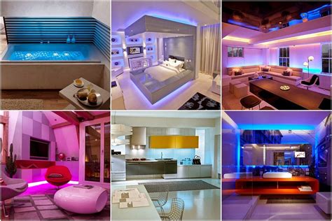 Interior lighting ideas | home interior design tips better the lighting better the looks of home. Beautiful Mix LED lighting For Luxury Interior Designs ...