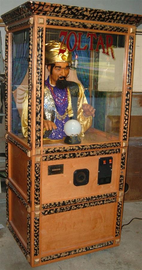 Zoltar Speaks coin operated mechanical fortune teller machine arcade game