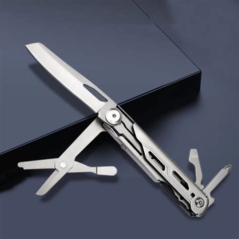 Creative Folding Knife Multi Tool 440 Steel Camping Pocket Knife