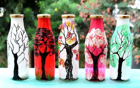 Lockdown Day 13 Transform Your Living Spaces With Diy Painted Bottles