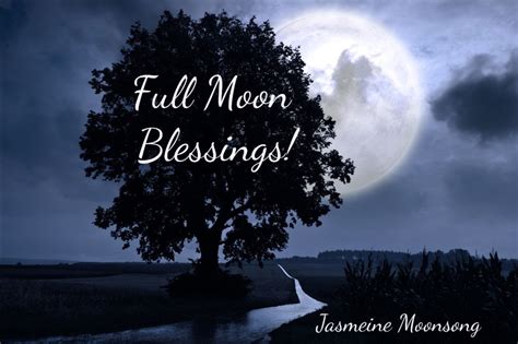 Full Moon Blessings Jasmeine Moonsong