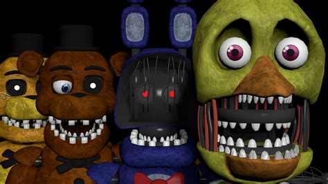Fnaf Withered Animatronics Sfm By Doctor Quillo On Deviantart