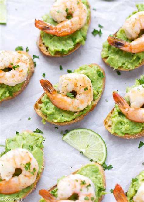 Reviewed by millions of home cooks. Avocado And Shrimp Crostini Recipe - Cooking LSL
