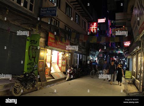 Night Market Kathmandu Nepal Hi Res Stock Photography And Images Alamy