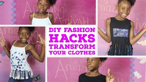 Diy Fashion Hacks How To Transform Your Clothes