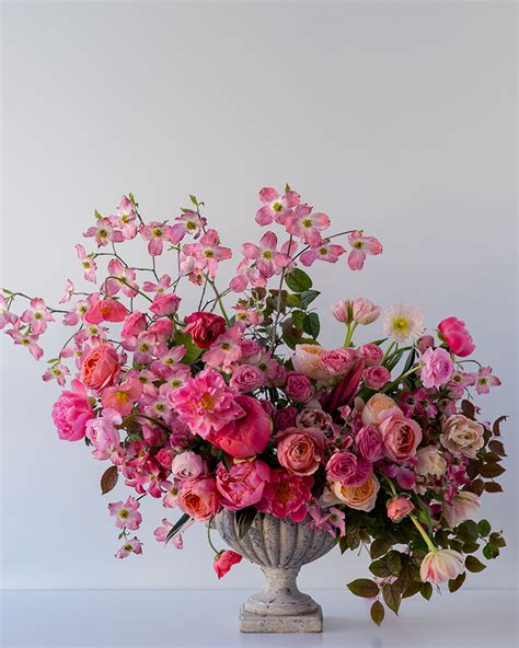 How To Make A Spring Floral Arrangement The House That