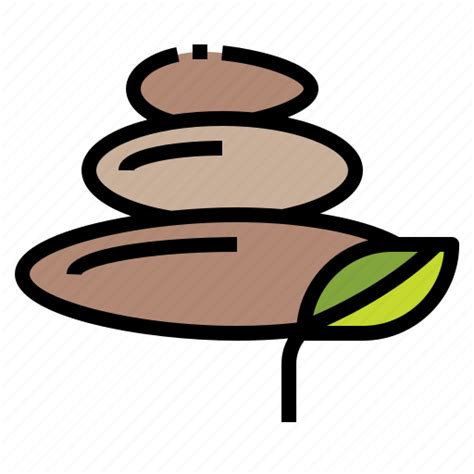 hot stones massage spa stone treatment icon download on iconfinder
