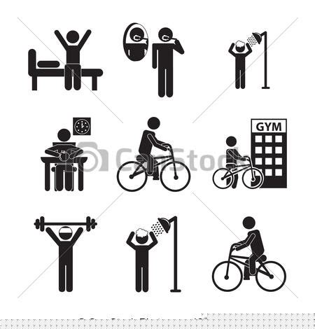 Clipart Daily Routine Free Images At Clker Vector Clip Art
