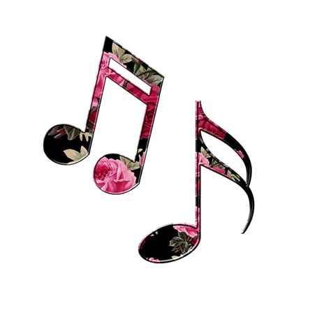 Music Notes Floral Musical · Free image on Pixabay