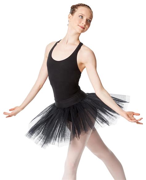 Lulli Adult 4 Layers Tulle Ballet Tutu Skirt Lordyn