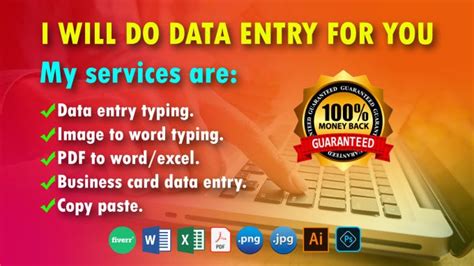 Get Everything You Need Starting At 5 Fiverr Data Entry Projects Fiverr Data Entry