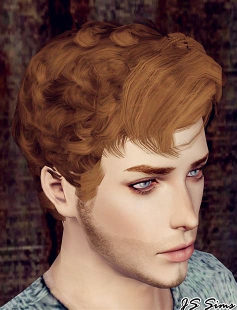 Pin By Aquamarine Simmer On Sims 4 Cc Male Hair Sims Hair Js Sims