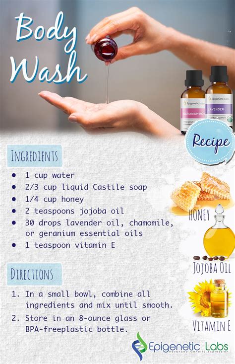 Add to your next natural soap recipe or start with an oatmeal soap base! Essential Oil Body Wash | Recipe | Homemade body wash, Diy ...