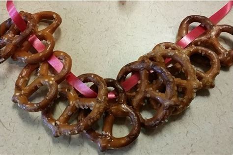 Make Your Pretzel Necklace For America On Tap