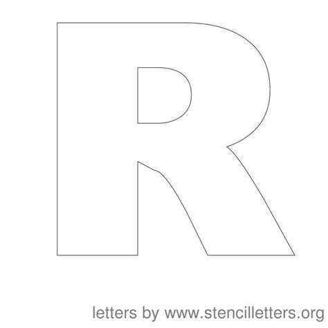 Your Daily Printable Needs Printablee Letter Stencils Free