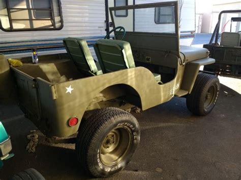 51 Jeep Willys Cj3a For Sale Photos Technical Specifications Description
