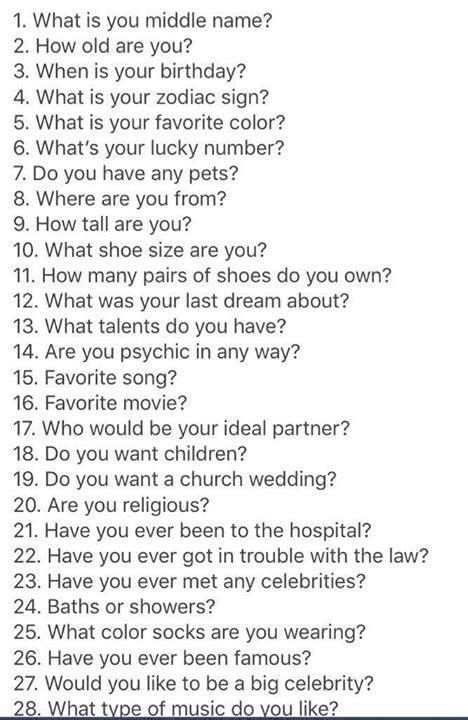 Good Questions To Ask Your Crush All You Need Infos