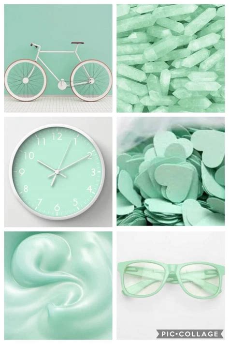 Free Download Download Mint Items Pastel Green Aesthetic Wallpaper